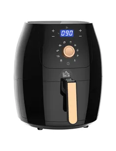 HOMCOM 5.5L 1700W Air Fryer, with Digital Display, 80-200℃ Temperature