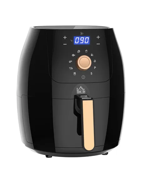 HOMCOM 5.5L 1700W Air Fryer, with Digital Display, 80-200℃ Temperature