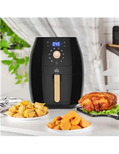 HOMCOM 5.5L 1700W Air Fryer, with Digital Display, 80-200℃ Temperature 2