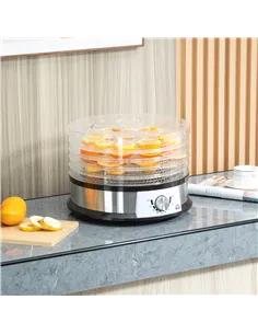 HOMCOM 40-70℃ Five-Tray Food Dehydrator 2