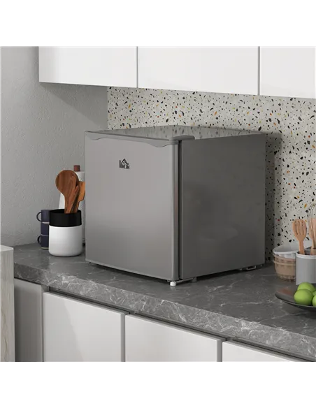 HOMCOM 35L Mini Freezer, -24℃ to -14℃ Temperature - Grey