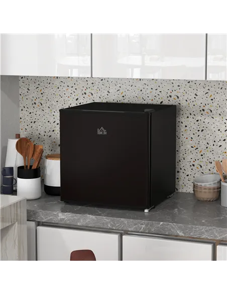HOMCOM 35L Mini Freezer, -24℃ to -14℃ Temperature - Black