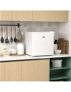 HOMCOM 35L Mini Freezer, -24℃ to -14℃ Temperature - White 2