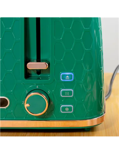 HOMCOM Kettle and Toaster Set, 1.7L 3000W Fast Boil Jug Kettle with Auto Shut Off, 4 Slice Toaster with 7 Level Browning Control