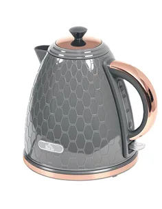 HOMCOM 3kW Rapid Boil Honeycomb Kettle - Grey