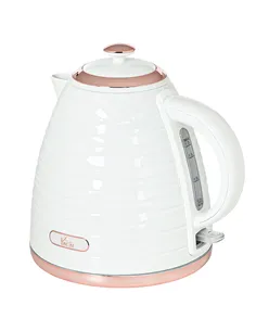 HOMCOM 3kW Rapid Boil Honeycomb Kettle - Cream