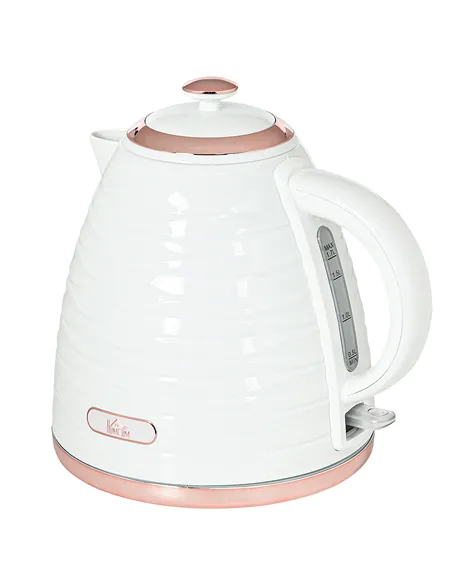 HOMCOM 3kW Rapid Boil Honeycomb Kettle - Cream