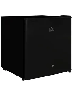 HOMCOM 46 Litre Lockable Countertop Fridge - Black