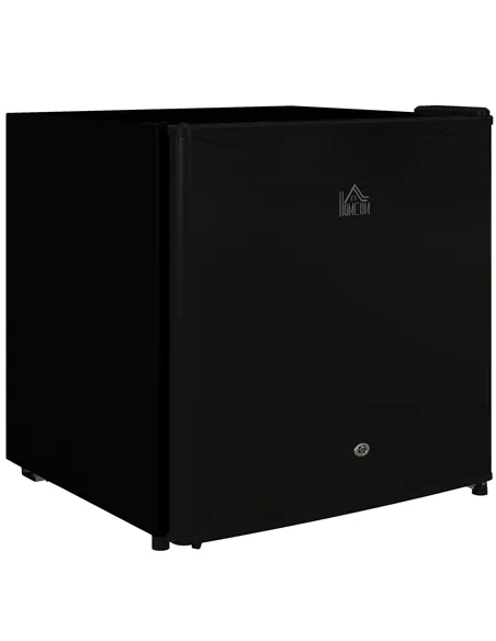 HOMCOM 46 Litre Lockable Countertop Fridge - Black