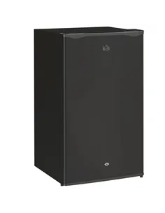 HOMCOM 91L Freestanding Under-Counter Fridge with Lock - Black