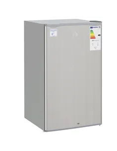 HOMCOM 91L Freestanding Under-Counter Fridge with Lock - Grey
