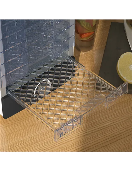 HOMCOM Seven Tray, 40-70°C Food Dehydrator - White