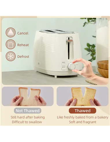 HOMCOM Kettle and Toaster Set, 1.7L 3000W Fast Boil Kettle & 2 Slice Toaster Kitchen Set with 7 Level Browning Controls, Defrost