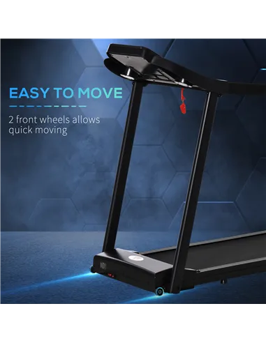 HOMCOM Treadmill Electric Motorised Running Machine w/ LED Display
