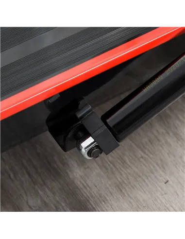 HOMCOM Foldable Walking Machine Treadmill 1-6km/h with LED Display & Remote Control Exercise Fitness for Home Office