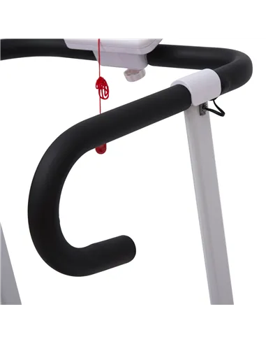 HOMCOM Folding Treadmill with Incline, Walking Pad Treadmill for Home, 1-10km/h Under Desk Running Machine with LCD Display and 