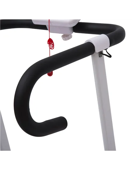 HOMCOM Folding Treadmill with Incline, Walking Pad Treadmill for Home, 1-10km/h Under Desk Running Machine with LCD Display and 