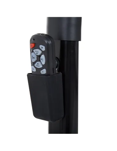 HOMCOM Steel Folding Motorized Home Treadmill w/ LCD Monitor Black