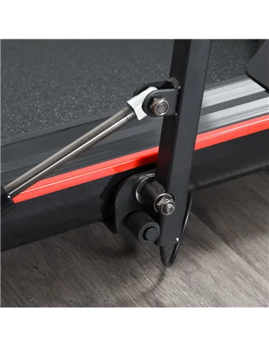 HOMCOM Foldable Walking Machine Treadmill 1-6km/h with LED Display & Remote Control Exercise Fitness for Home Office