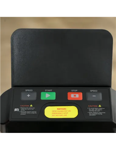 HOMCOM Foldable Walking Treadmill, with LED Display and Wheels, for Home, Office, Gym, Red