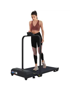HOMCOM 2.5HP Walking Pad Treadmill, Folding Under Desk Treadmill, Walking Machine, 1-10km/h, with Remote Control