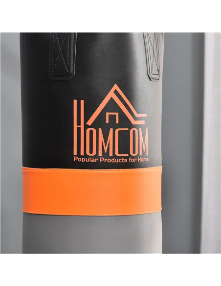 HOMCOM Freestanding Boxing Punch Bag & Speed ball Station, for Home Gym, Grey
