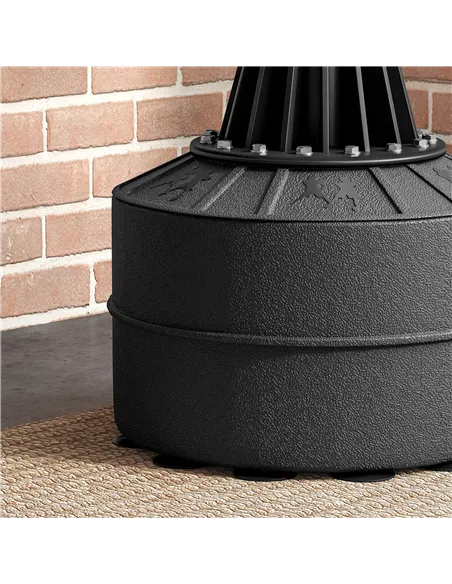 HOMCOM 155-205cm 3-IN-1 Freestanding Boxing Punching Bag Stand, Boxing Speed Trainer with Rotating Flexible Arm, Speed Ball, Fil