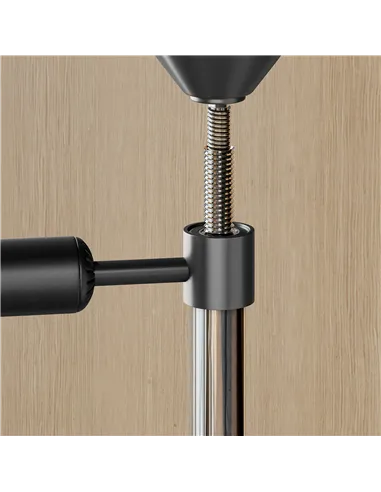 HOMCOM 155-205cm 3-IN-1 Freestanding Boxing Punching Bag Stand, Boxing Speed Trainer with Rotating Flexible Arm, Speed Ball, Fil