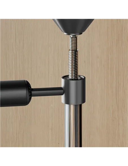 HOMCOM 155-205cm 3-IN-1 Freestanding Boxing Punching Bag Stand, Boxing Speed Trainer with Rotating Flexible Arm, Speed Ball, Fil