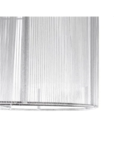 HOMCOM Modern Chandelier, Semi-Flush Mount Ceiling Light with 2 Light, E27 Bulb Base for Hallway, Dining Room, Living Room, Whit