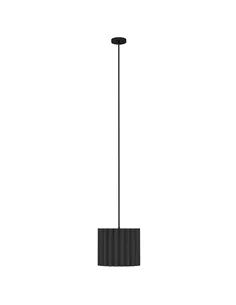 HOMCOM Linen Pendant Light, Bedside Ceiling Lamps with E27 Bulb, Modern Hanging Lights for Living Room, Bedroom, Kitchen, Hallwa