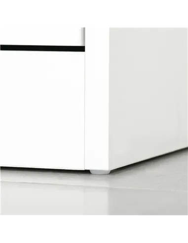 HOMCOM Shoe Cabinet with 4 Flip Drawers Wood Tipping Bucket Narrow Storage Cupboard with Adjustable Shelf Hall Organizer for Ent