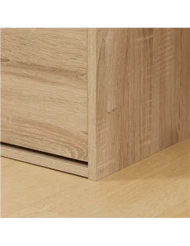 HOMCOM Shoe Bench with Cushion for 4 Pair of Shoes, Storage Bench with Padded Seat, Flip-up Cabinet and Hidden Space for Entrywa