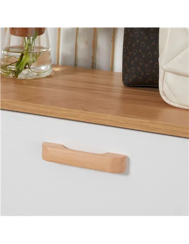 HOMCOM Narrow Shoe Cabinet, Slim Shoe Storage Cabinet with 3 Flip Drawers and Adjustable Shelves, 12 Pair of Shoes Organizer for