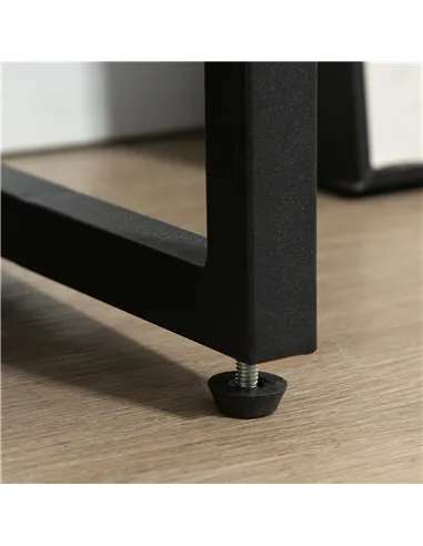 HOMCOM 12-Shoe, Two-Door Storage Cabinet - Wood-Effect