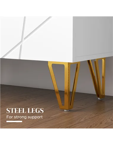 HOMCOM Narrow Shoe Storage Cabinet with Soft-Close Hinges and Adjustable Shelves for 15-20 Pairs of Shoes, White