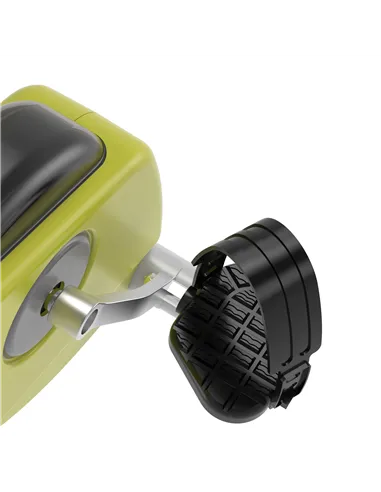 HOMCOM Folding Exercise Bike, Fitness Bicycle Indoor Trainer, 8-Level Magnetic Resistance Adjustable, with LCD Monitor, Pulse Se