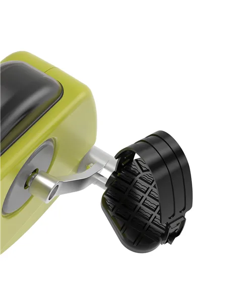 HOMCOM Folding Exercise Bike, Fitness Bicycle Indoor Trainer, 8-Level Magnetic Resistance Adjustable, with LCD Monitor, Pulse Se