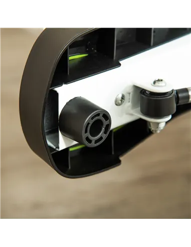 HOMCOM Twister Stepper, Step Machine with Adjustable Resistance, LCD Screen - White