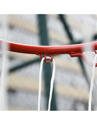 HOMCOM Basketball Hoop Outdoor, Portable Basketball Hoop and Stand with Weighted Base, Portable on Wheels, 1.55-2.1m, for Teens,