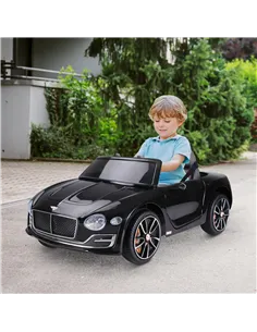 HOMCOM Bentley GT Licensed 12V Electric Car for Kids, Kid's Electric Ride on with Remote Control, Ride on Car with LED Lights, M 2