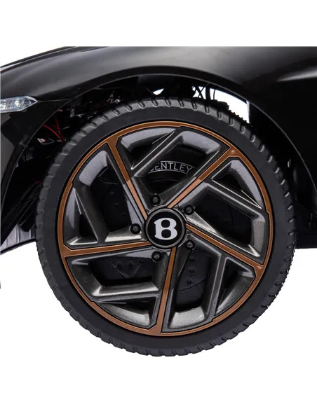 HOMCOM Bentley Bacalar Licensed 12V Kids Electric Car, with Remote Control, Black