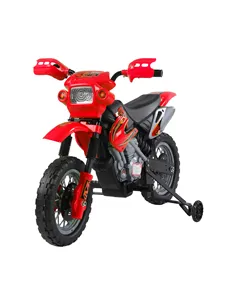 HOMCOM 6V Kids Child Electric Motorbike Ride on Motorcycle Scooter Children Toy Gift for 3-6 Years (Red)