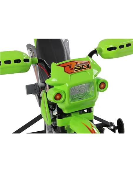 HOMCOM 6V Kids Child Electric Motorbike Ride on Motorcycle Scooter Children Toy Gift for 3-6 Years (Green)