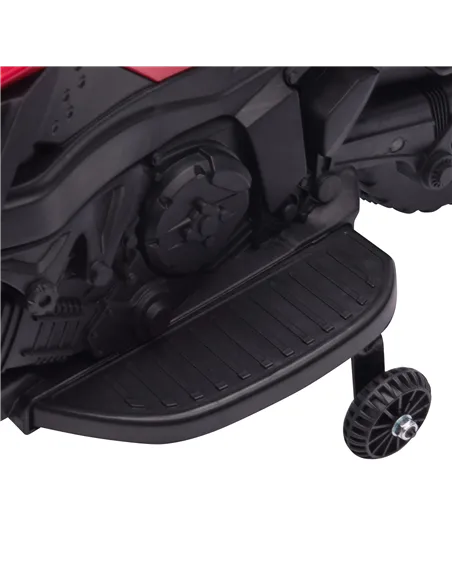 HOMCOM Kids Electric Motorbike 6V Ride on Motorcycle Vehicle w/ Lights Horn Sounds for 1.5-4 Years Old Red
