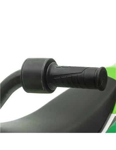 HOMCOM 12V Kids Electric Motorcycle Ride-On, with Training Wheels, for Ages 3-6 Years - Green