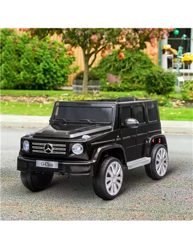 HOMCOM Mercedes Benz G500 12V Kids Electric Ride On Car Toy w/ Remote Control
