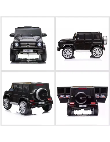 HOMCOM Mercedes Benz G500 12V Kids Electric Ride On Car Toy w/ Remote Control