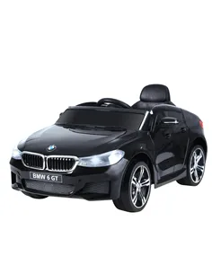 HOMCOM Kids Electric Ride On Car 6V Licensed BMW 6GT W/ Remote-Black