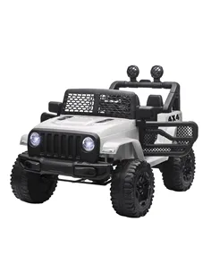 HOMCOM 12V Kids Electric Ride On Car Truck Toy SUV with Remote Control for 3-6 Yrs